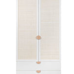 2 Deurs Kledingkast Ravena - Wit image 4