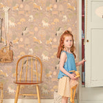 Majvillan Behang - My Sweet Pony - Old Lilac image 0