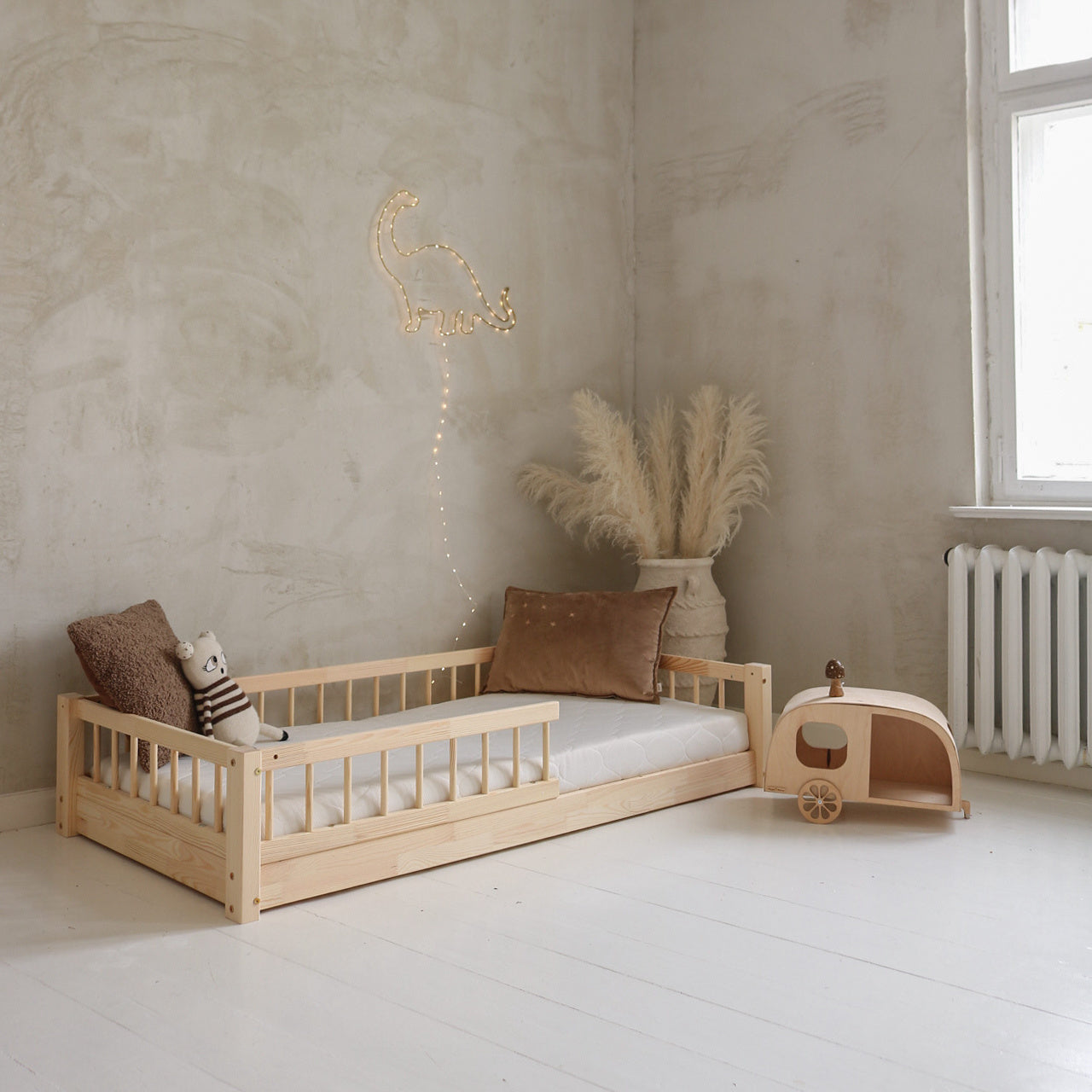 Bed Beno Natural - Aanpasbare maat image 3