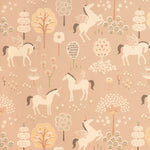 Majvillan Behang - True Unicorns - Old Pink image 1