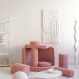 Wigiwama Teddy Kinderbank - Guava Pink - Sofa Speelbank image 5