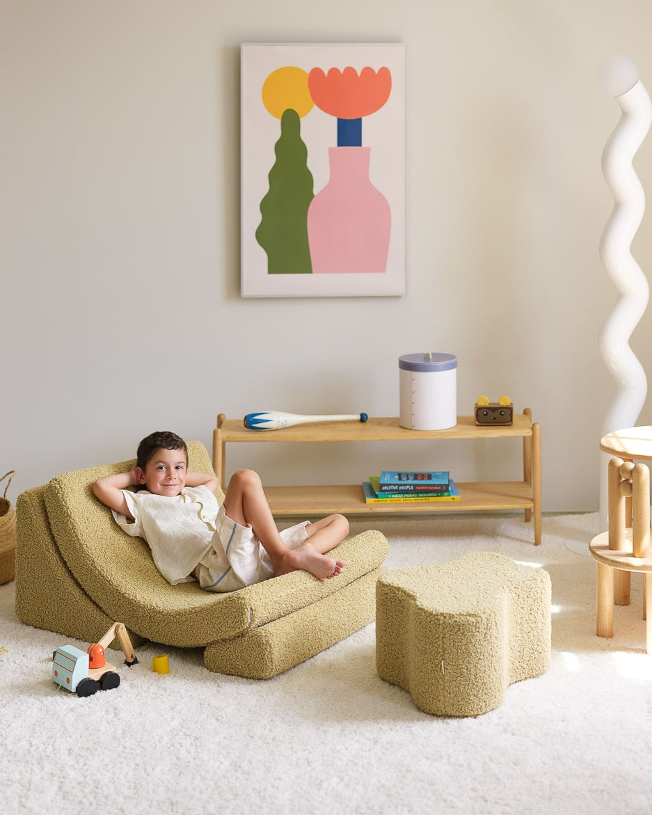 Wigiwama Kinderstoel - Matcha Moon Chair image 1