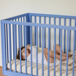 KARL & FRIC Ledikant Nox - Blauw - 60x120cm image 2