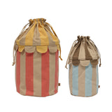 OYOY Living Design - Opbergmand Saga - Set van 2 - Rood en Blauw