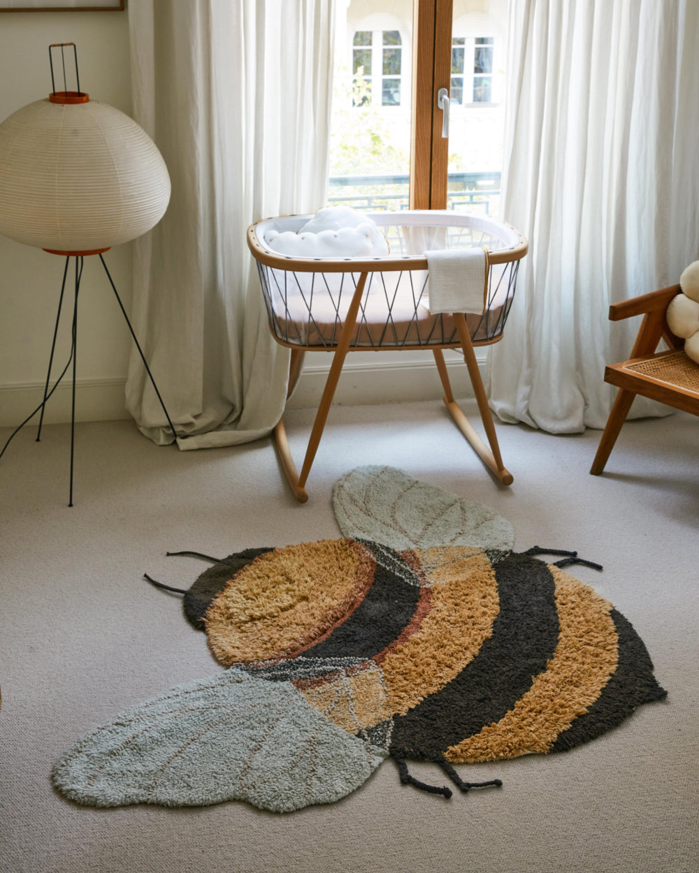 Lorena Canals Wasbaar Vloerkleed - Planet Bee - Bij image 2