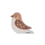 Little Lights Mini Lamp Vogel - Coffee Beige image 0