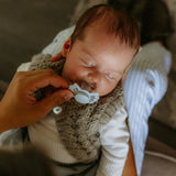 Frigg Baby's First Pacifier - Fopspeen Starterset - Powder Blue image 1