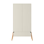 2 Deurs Kledingkast Lunor - Latte Beige image 1