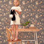 Majvillan Behang - My Sweet Pony - Stone Grey image 4