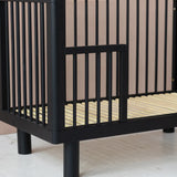 KARL & FRIC Ledikant Nox - Zwart satijn - 60x120cm image 7