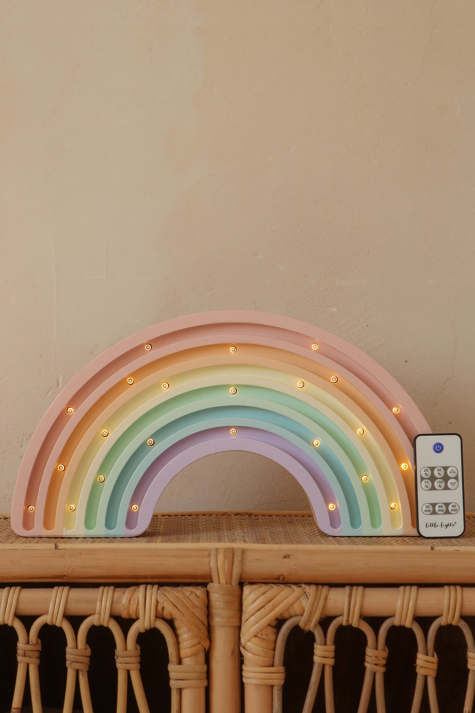 Little Lights Lamp Regenboog - Pastel image 2