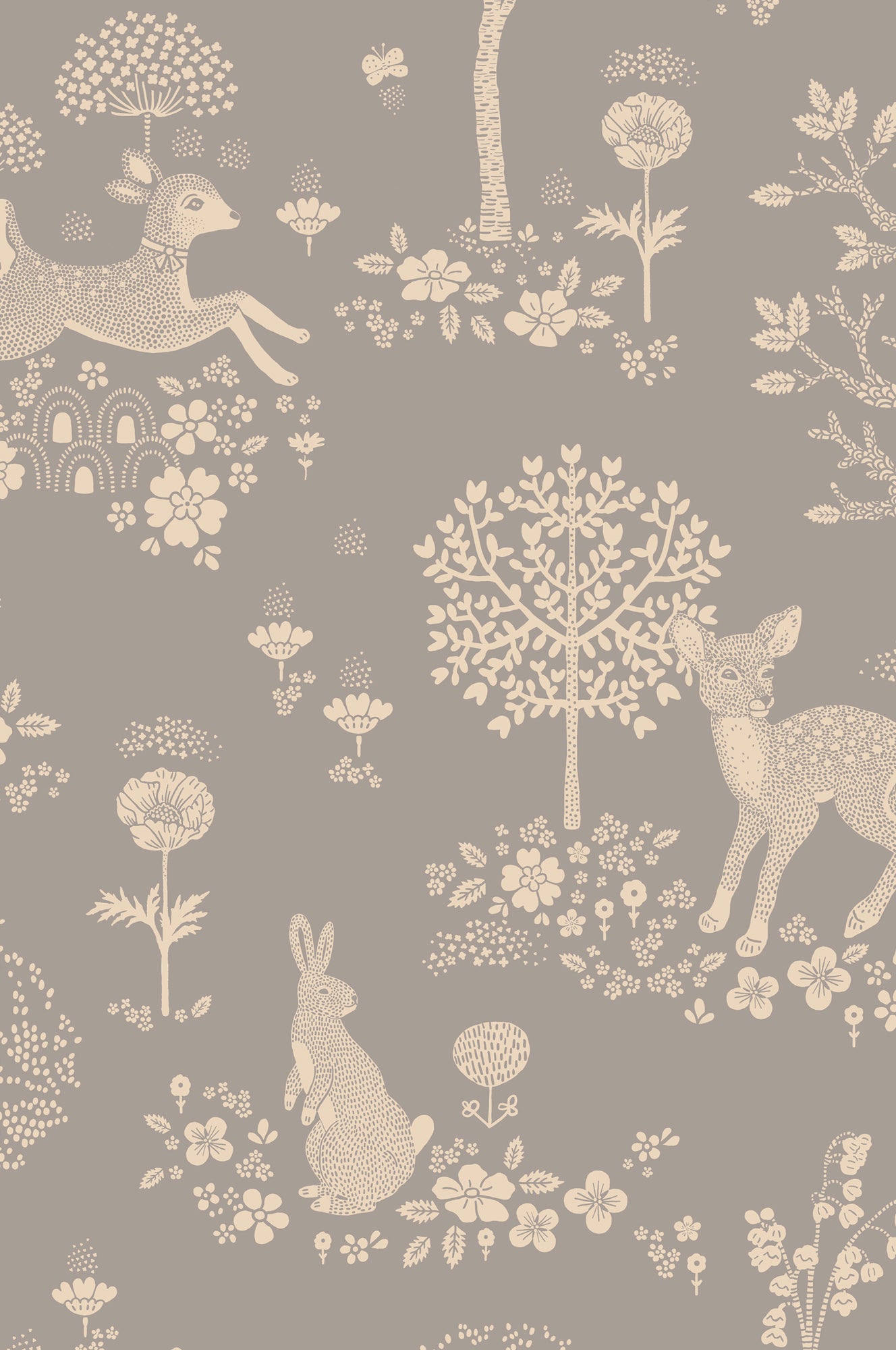 Majvillan Behang - Summer Fields - Dusty Blue image 3