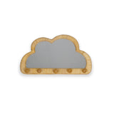 KidsDepot - Milana - Rotan Spiegel - Wolk image 0