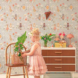 Majvillan Behang - Catwalk - Dusty Blue image 2