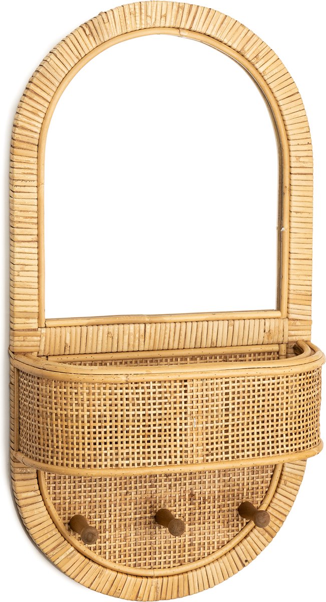 KidsDepot - Mees - Wandspiegel met Kapstok image 3