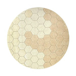 Lorena Canals Wasbaar Vloerkleed - Honeycomb - Honingraat Goud image 0