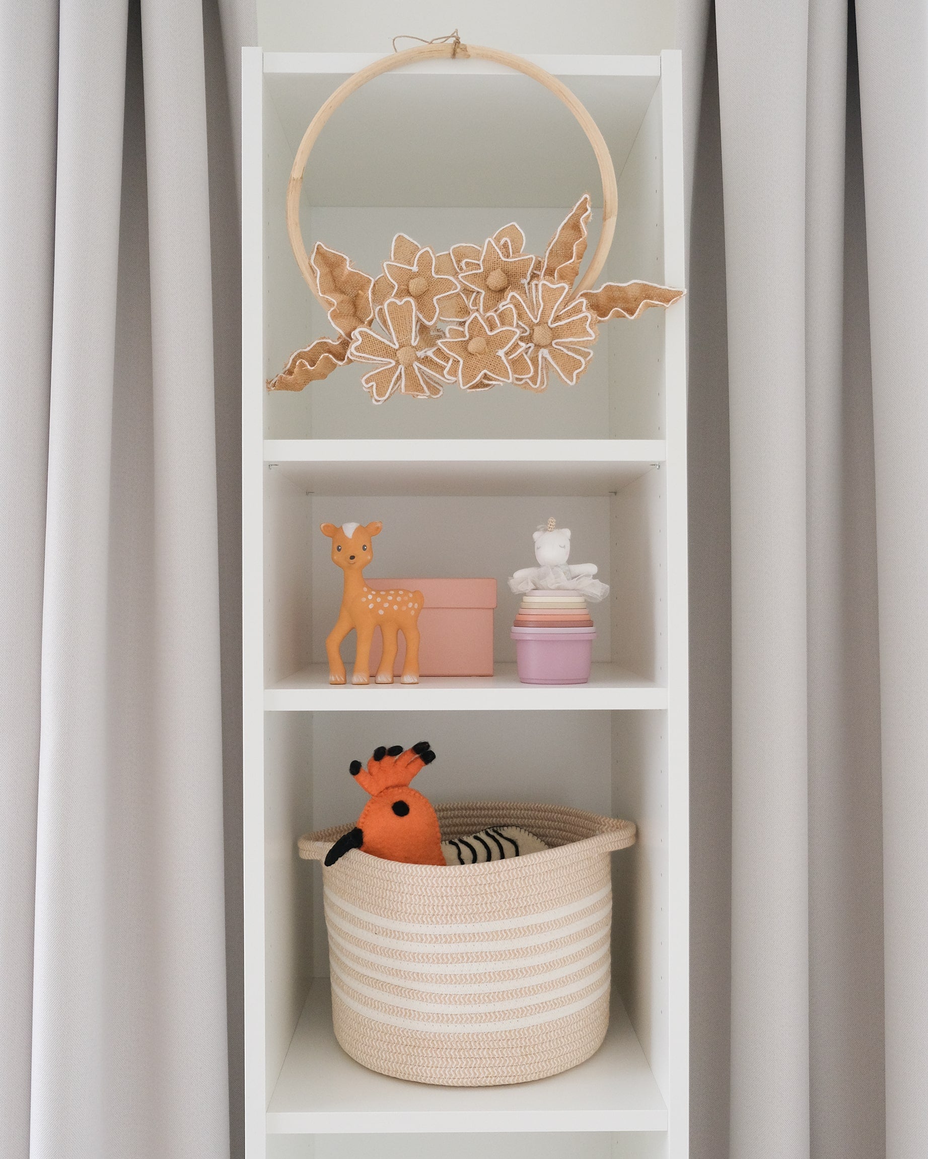 KidsDepot - Muurhanger vilten vogel Hop image 3