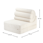 Wigiwama Kinderstoel - Cream White Flipster image 8