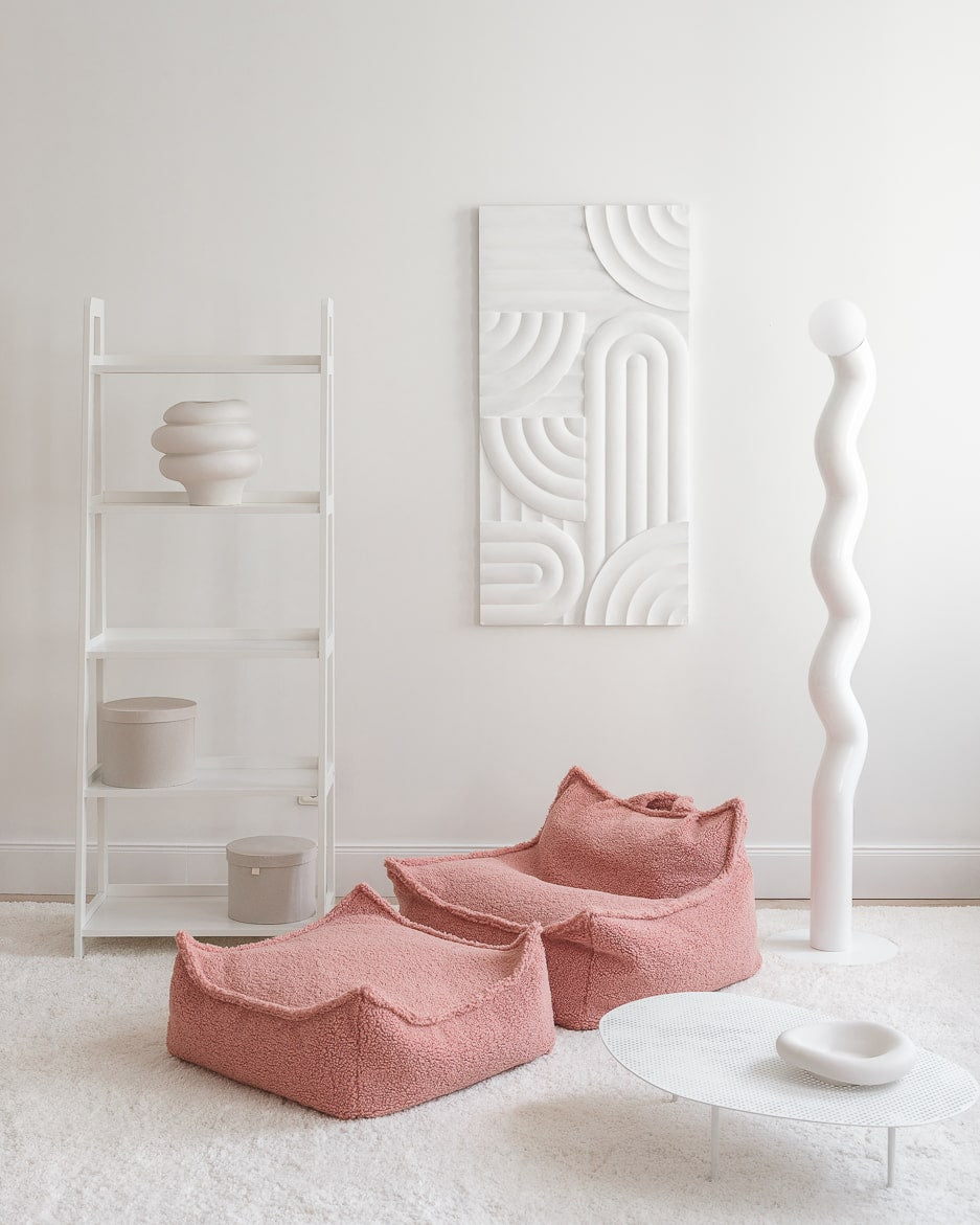 Wigiwama Zitzak voor Kinderen - Guava Pink Beanbag Chair image 10