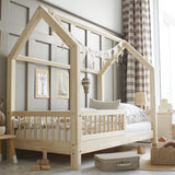 Bedhuisje Perle Natural - Eenpersoons 90x200cm image 0