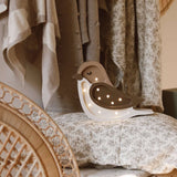 Little Lights Mini Lamp Vogel - Coffee Beige image 1