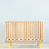 KARL & FRIC Ledikant Nox - Naturel met gele poten image 1