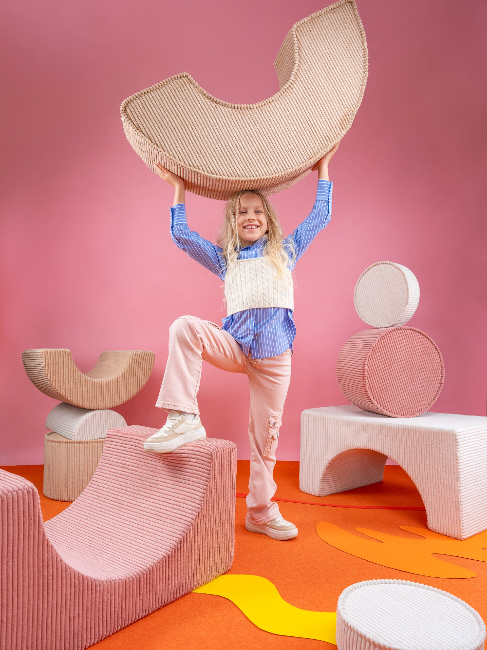 Wigiwama Rainbow Playset Speelset - Pink Mousse image 4