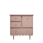 Wood Luck Kast/Commode Babushka - Roze image 1