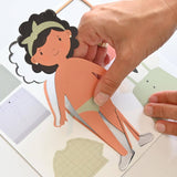 Ferflex Magnetische Speelgoed - Figuur om aan te kleden - Meisje