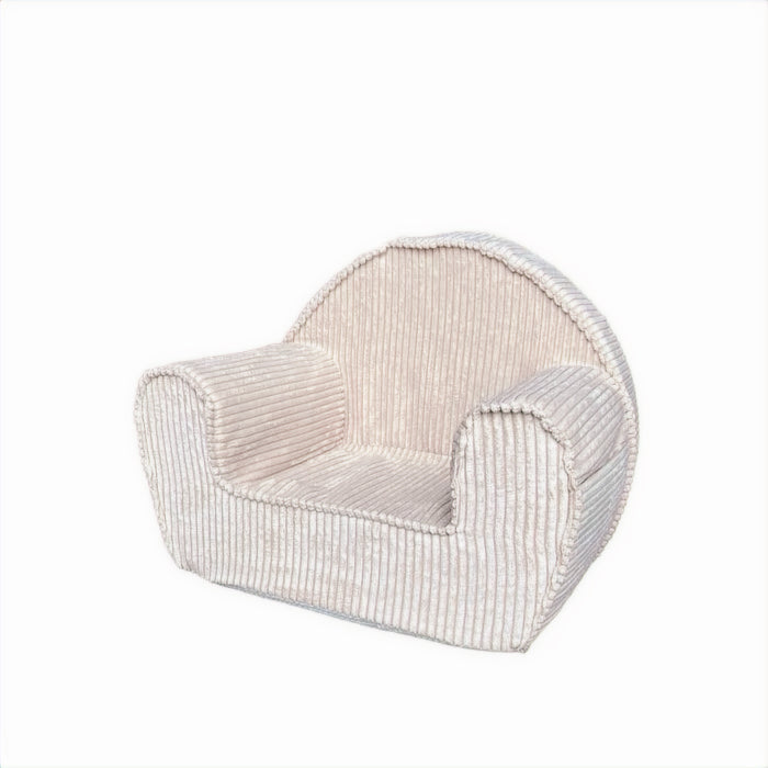 Rib Cord Stoel - Crème image 1