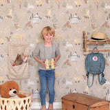 Majvillan Behang - Deep Forest - Soft Beige image 2