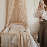 Mushie Swaddle - Bees - 120x120cm image 3