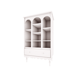 Wood Luck Boekenkast Babushka - Wit image 0