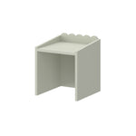 Montessori Schulprand Set - kinderbureau en 2 stoelen - Sage image 6