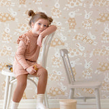 Majvillan Behang - Garden Party - Sandy Grey image 2