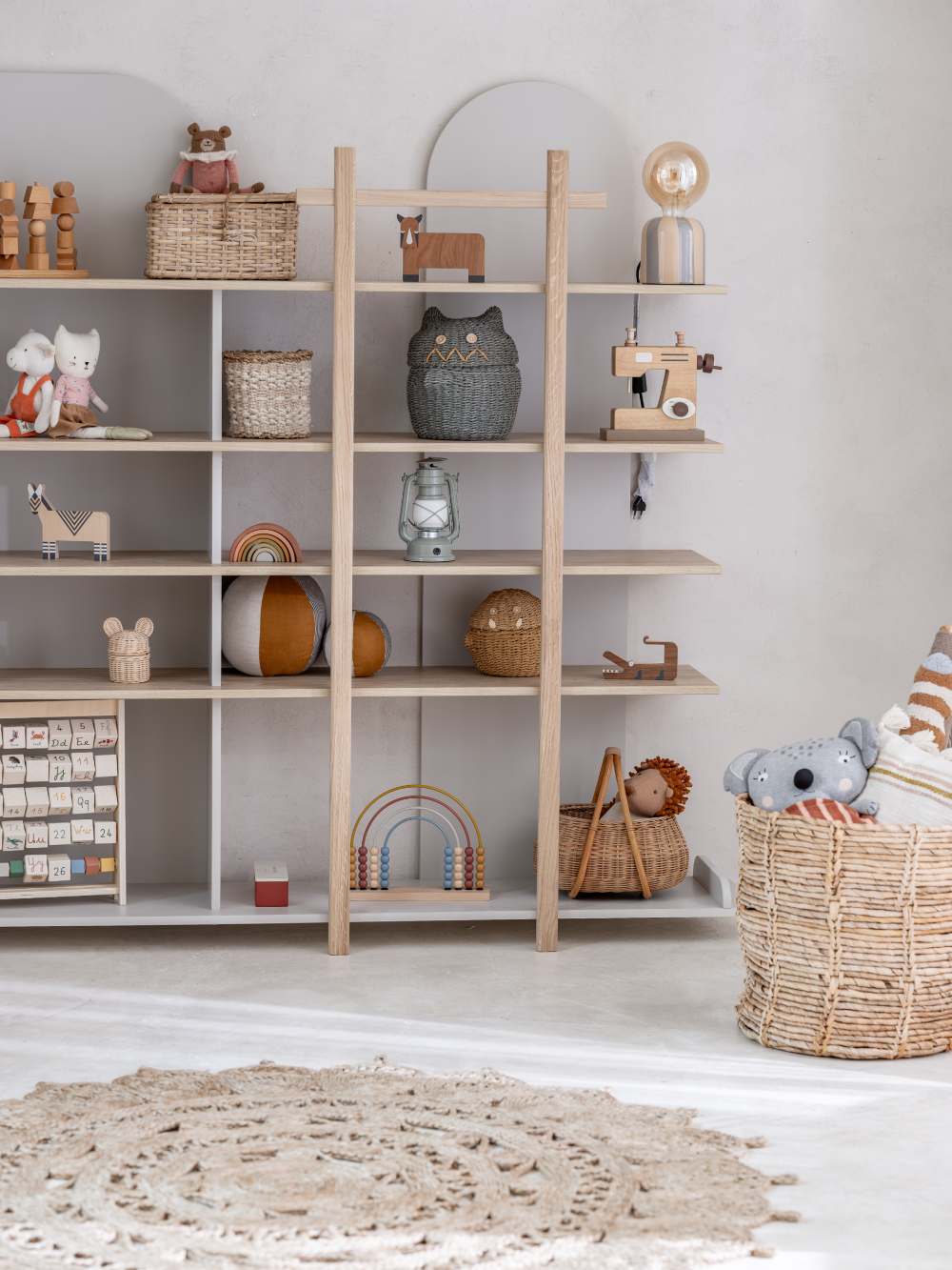 Wood Luck Boekenkast Bloom - Cashmere Grijs image 6