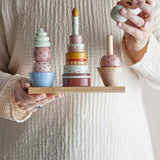 Bloomingville MINI Houten Stapeltoren Feestje