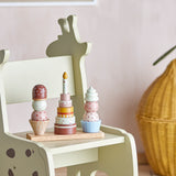 Bloomingville MINI Houten Stapeltoren Feestje