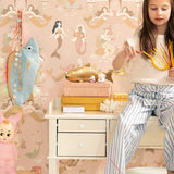 Majvillan Behang - Mermaid Reef - Sweet Pink image 4
