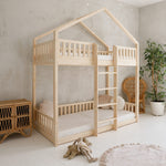 Stapelbed Natural - 90x190cm image 2