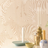 Majvillan Behang - Safari Stripes - Dusty Beige image 3