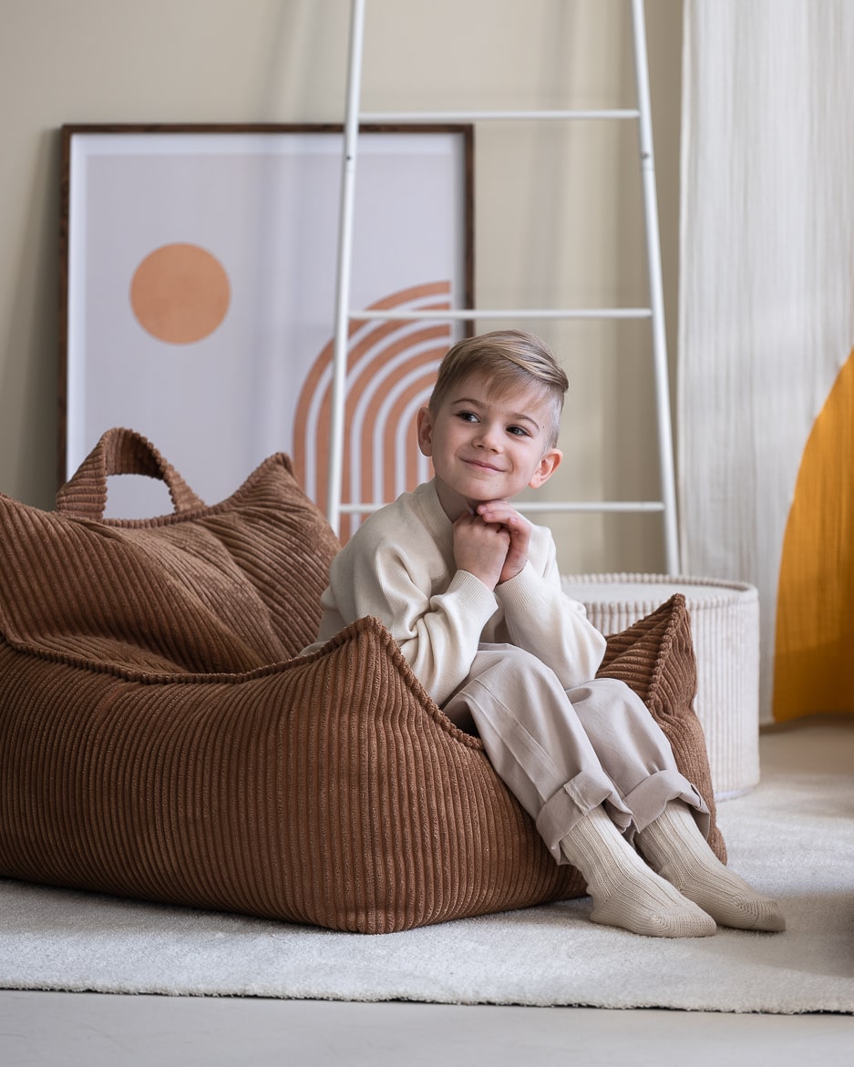 Wigiwama Zitzak voor Kinderen - Toffee Beanbag Chair image 4