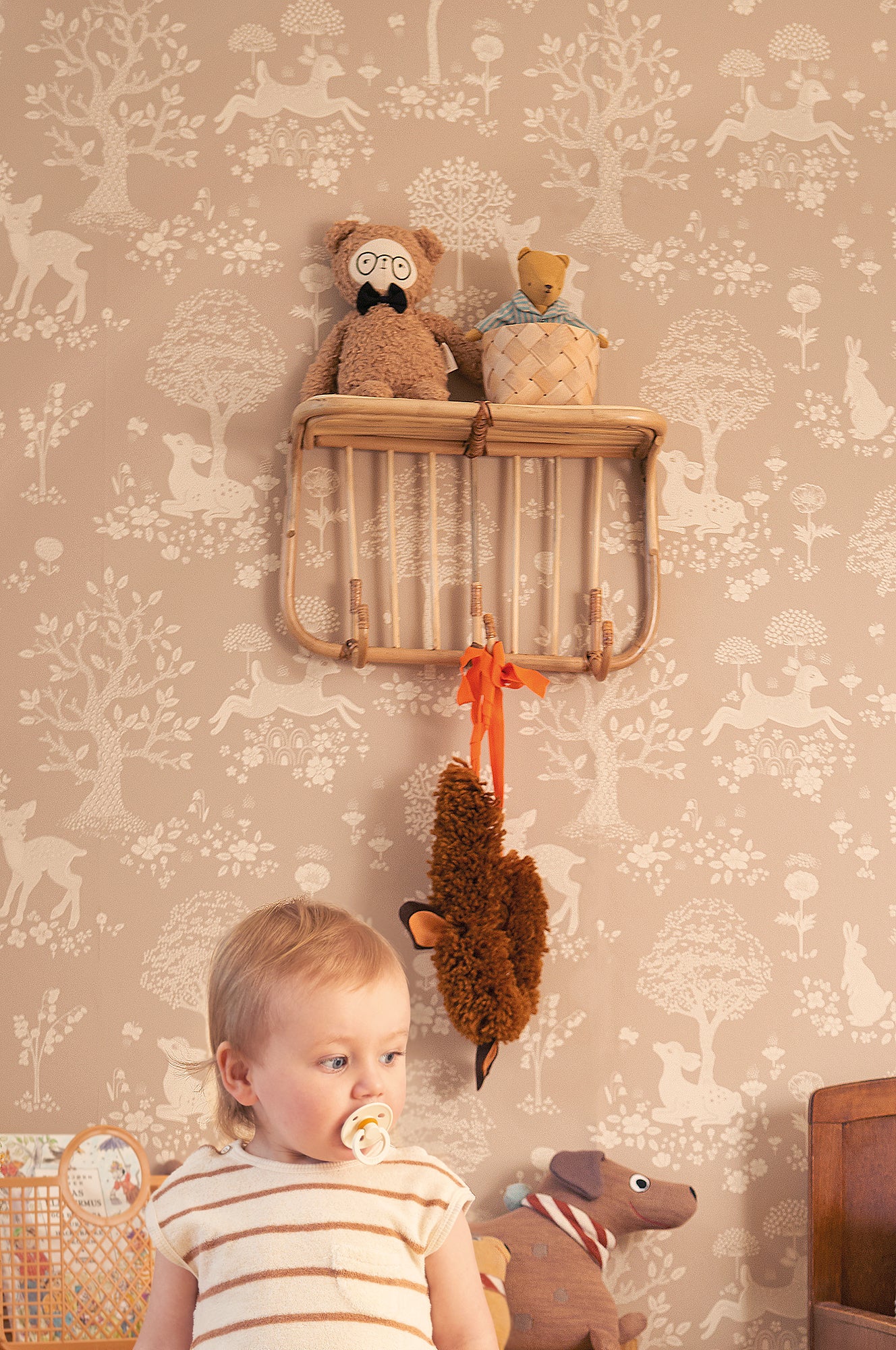 Majvillan Behang - Summer Fields - Soft Brown image 4