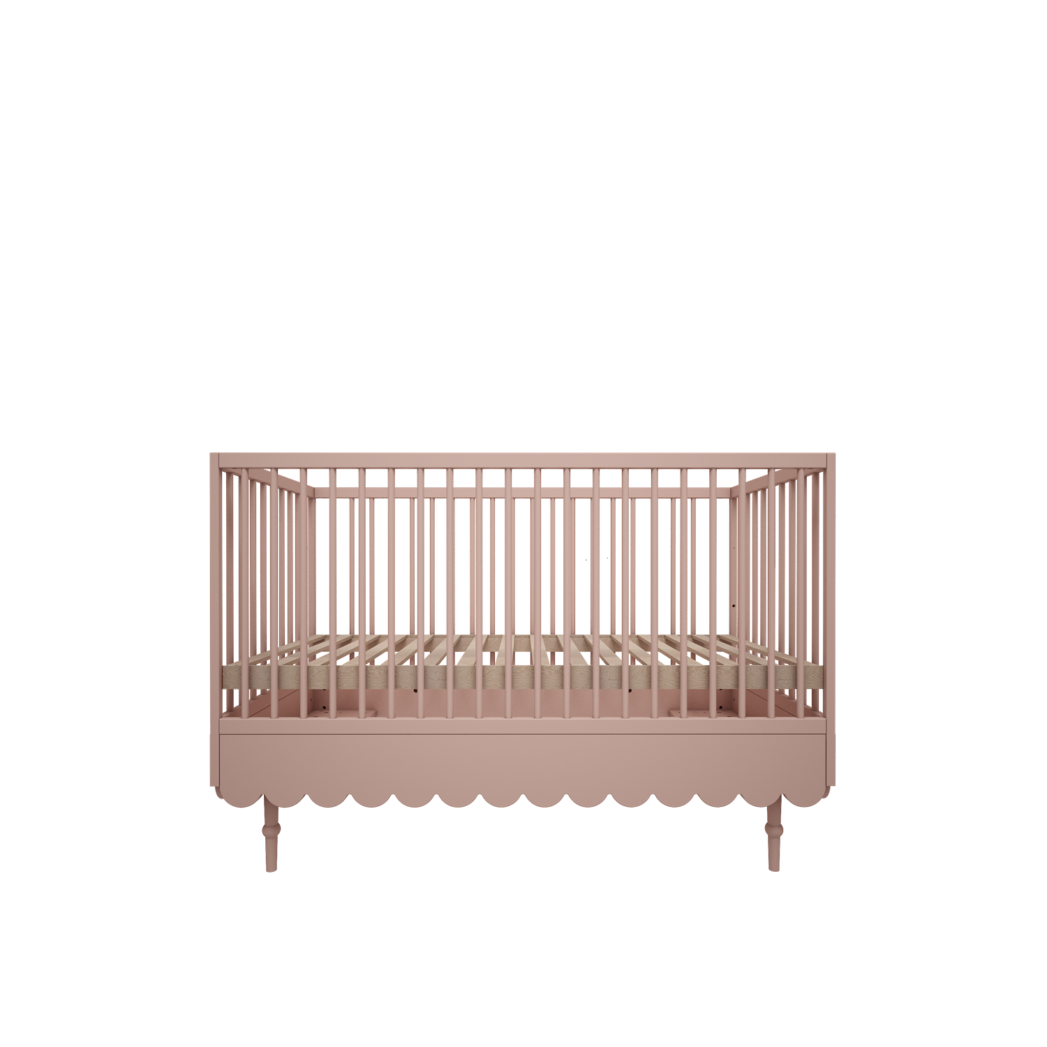 Wood Luck 2-in1 Ledikant Babushka - Roze image 2