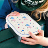 The Cotton Cloud - RVS Lunchbox - DANCING HEARTS