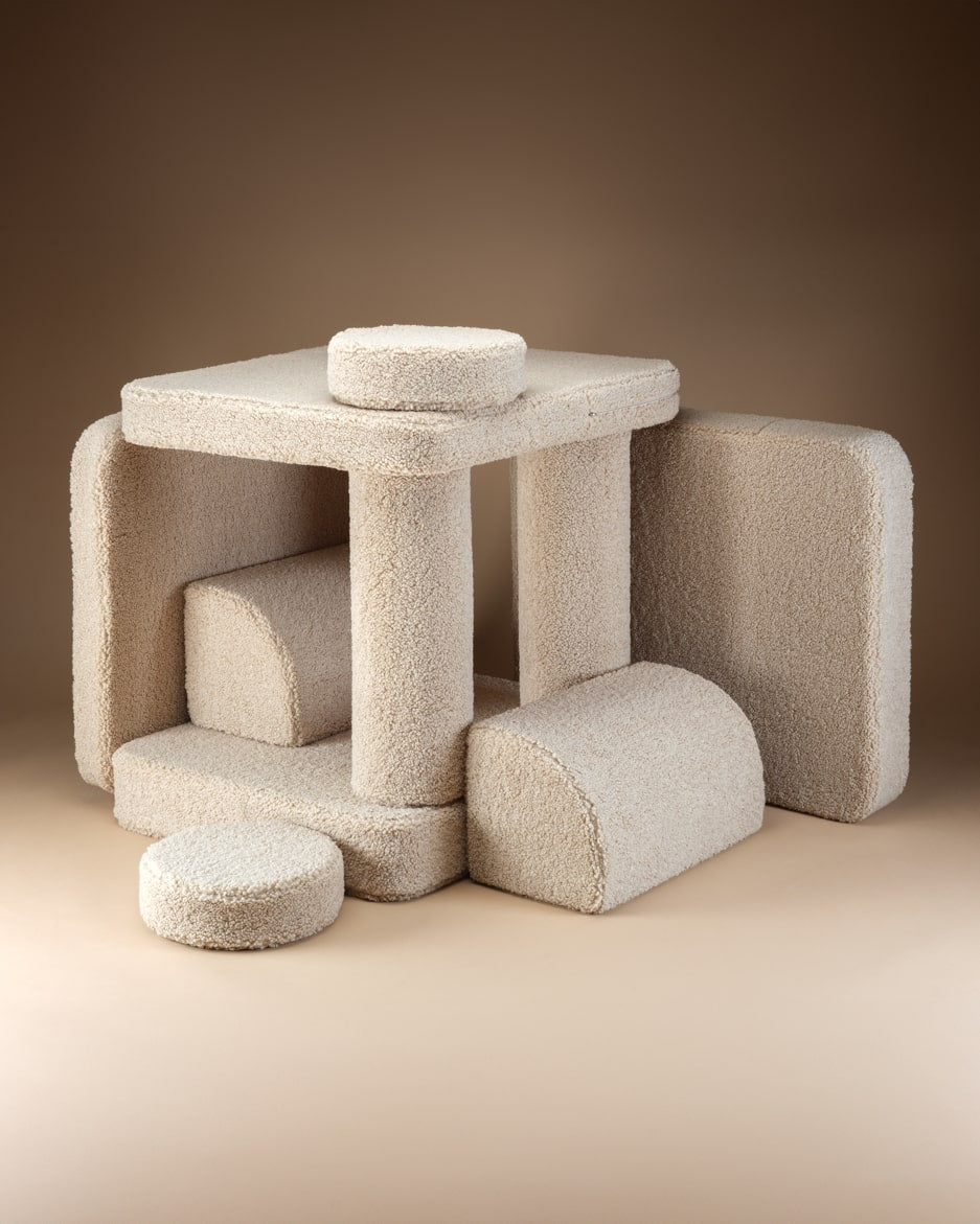 Wigiwama Teddy Kinderbank - Biscuit Settee - Sofa Speelbank image 3