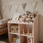 Montessori Boekenkast met Schulprand - Sunset image 6