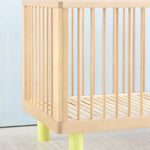 KARL & FRIC Ledikant Nox - Naturel met gele poten image 4