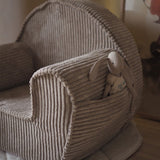 Rib Cord Stoel - Sugar Brown image 1