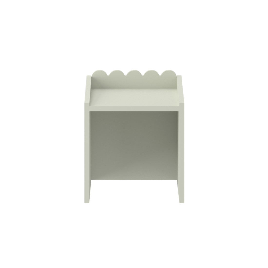 Montessori Schulprand Set - kinderbureau en stoel - Sage image 3